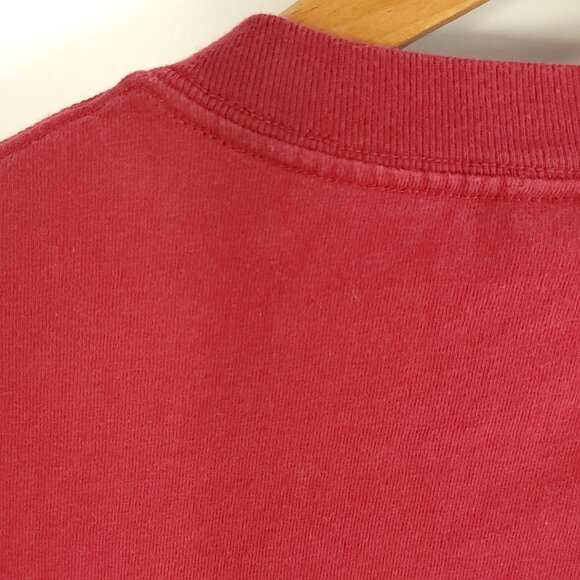 Central Maine Harley Davidson Graphic T-Shirt Men's Large Red Short Sleeve - Picture 9 of 9